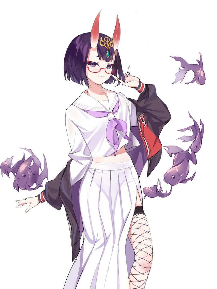 shuten douji (fate and 1 more) drawn by wenwen_e