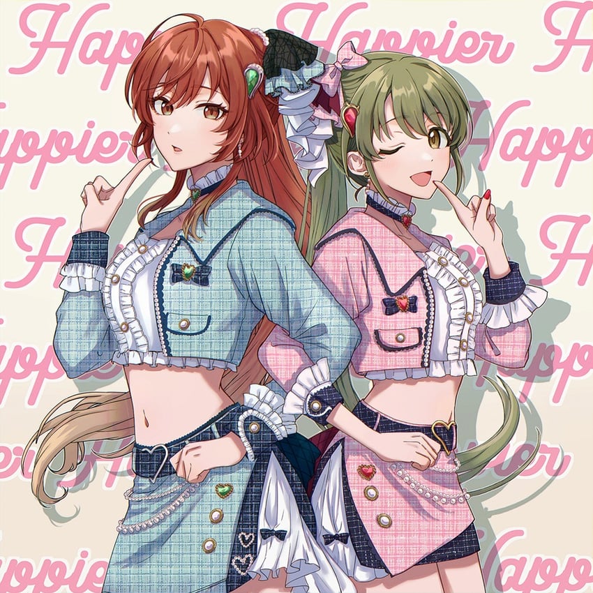 nanakusa nichika and aketa mikoto (idolmaster and 2 more) drawn by otakunocamp