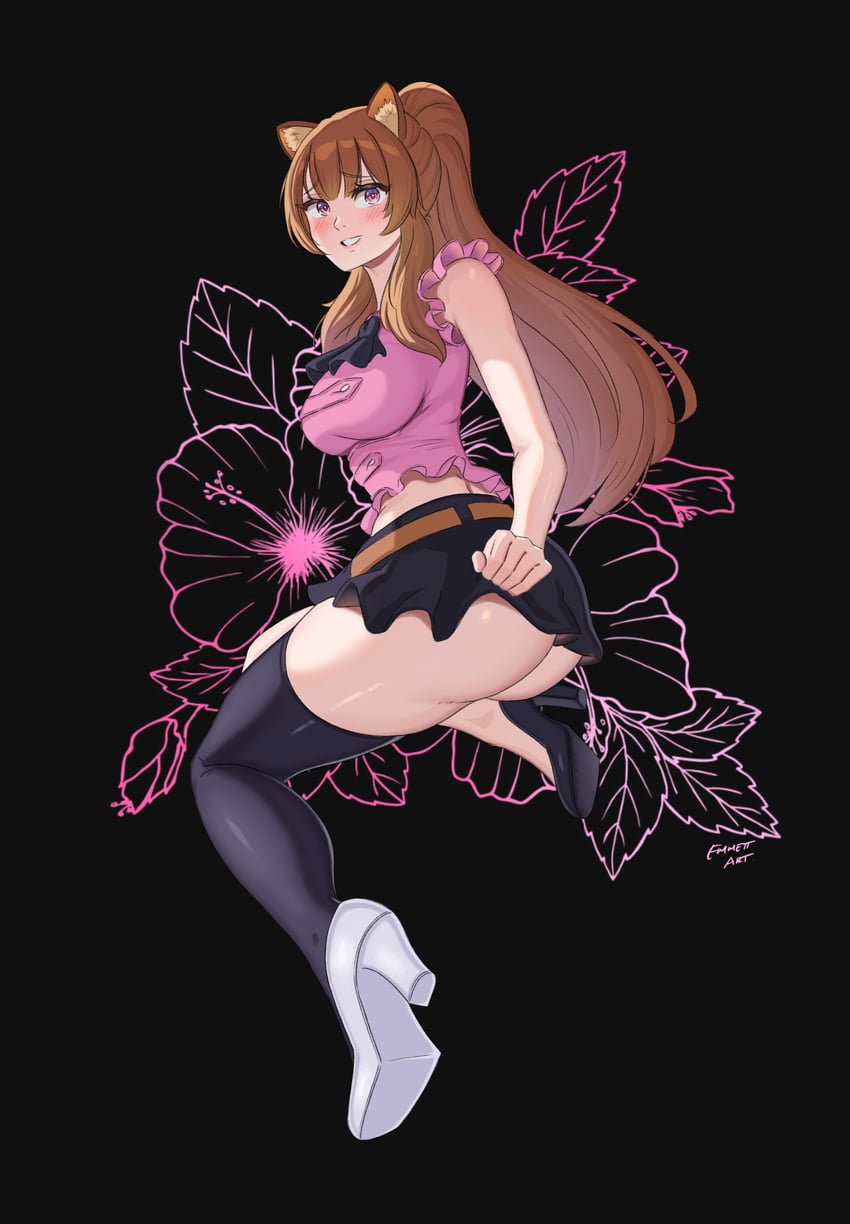 raphtalia and elizabeth liones (tate no yuusha no nariagari and 1 more) drawn by emmettart