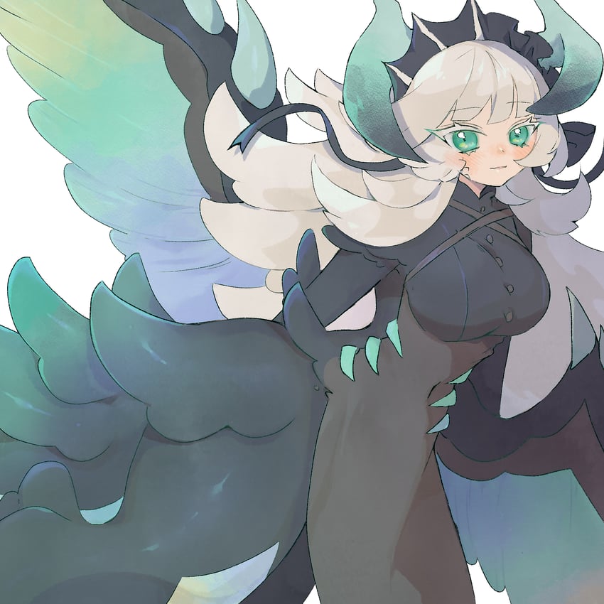 chamber dragonmaid and dragonmaid stern (yu-gi-oh!) drawn by kokodari