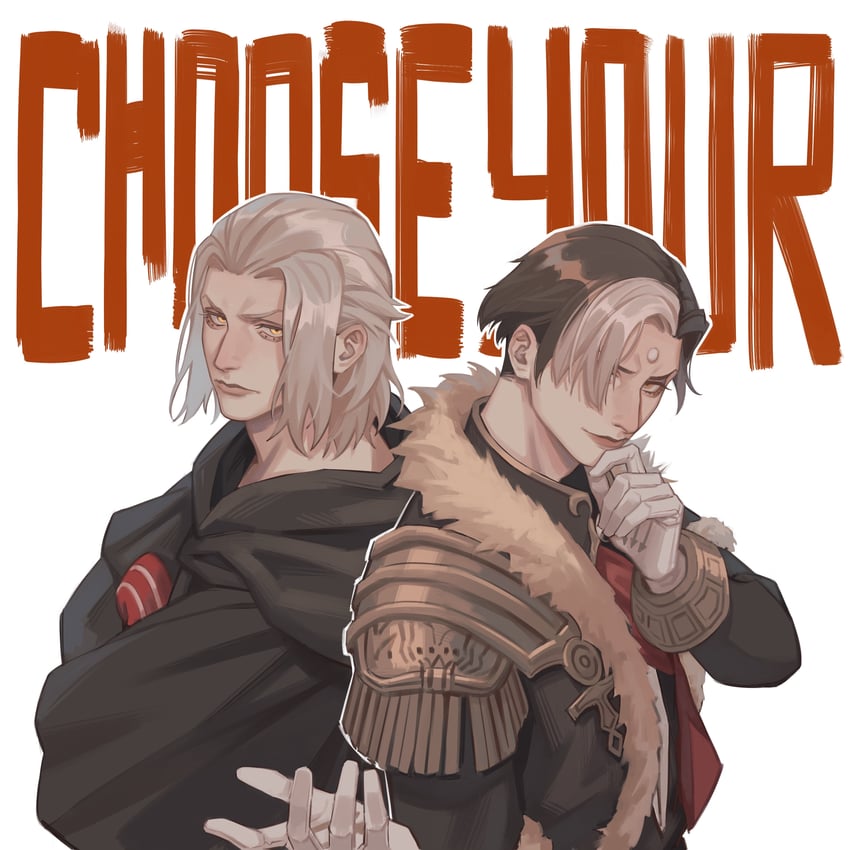 emet-selch (final fantasy and 1 more) drawn by fixmeplz