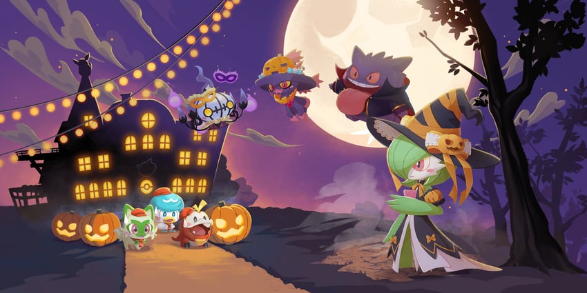gardevoir, eevee, gengar, sprigatito, fuecoco, and 3 more (pokemon and 1 more)