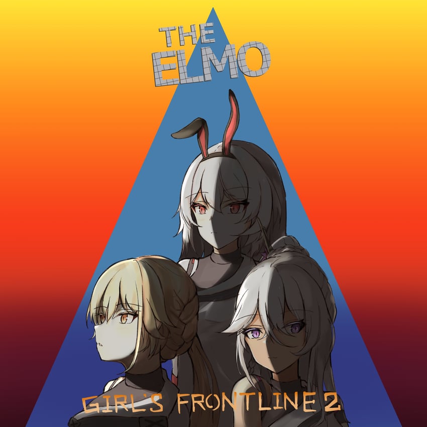 ots-14, groza, krolik, and nemesis (girls' frontline and 2 more) drawn by spxn7787