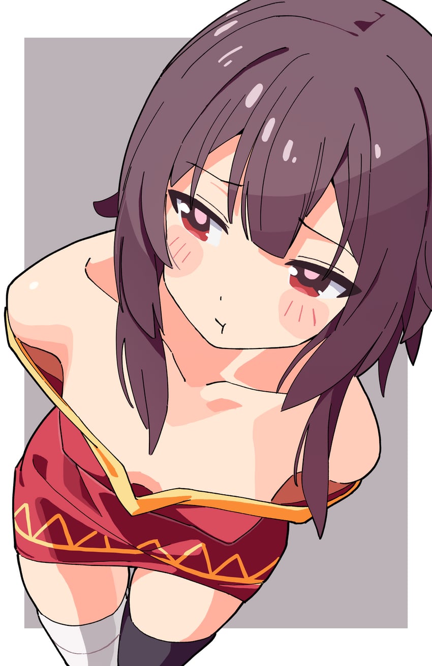 megumin (kono subarashii sekai ni shukufuku wo!) drawn by noyama_takenoko
