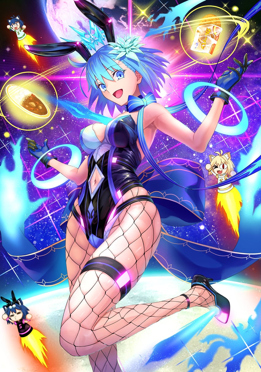 ciel, neco-arc, star ciel, and neco-ciel (fate and 3 more) drawn by harukey