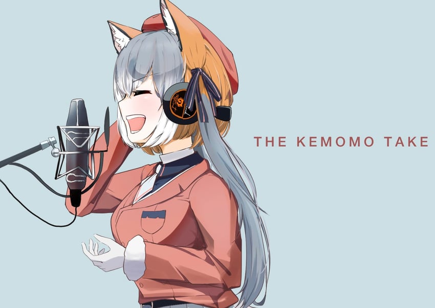 island fox (kemono friends and 2 more) drawn by shironappa_46
