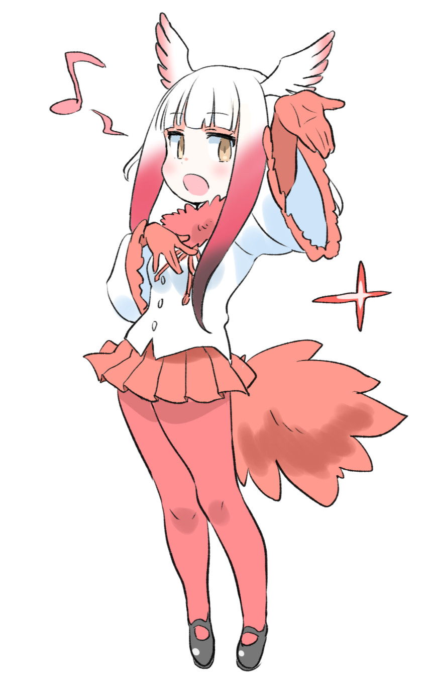 japanese crested ibis (kemono friends) drawn by zk_(zk_gundan)