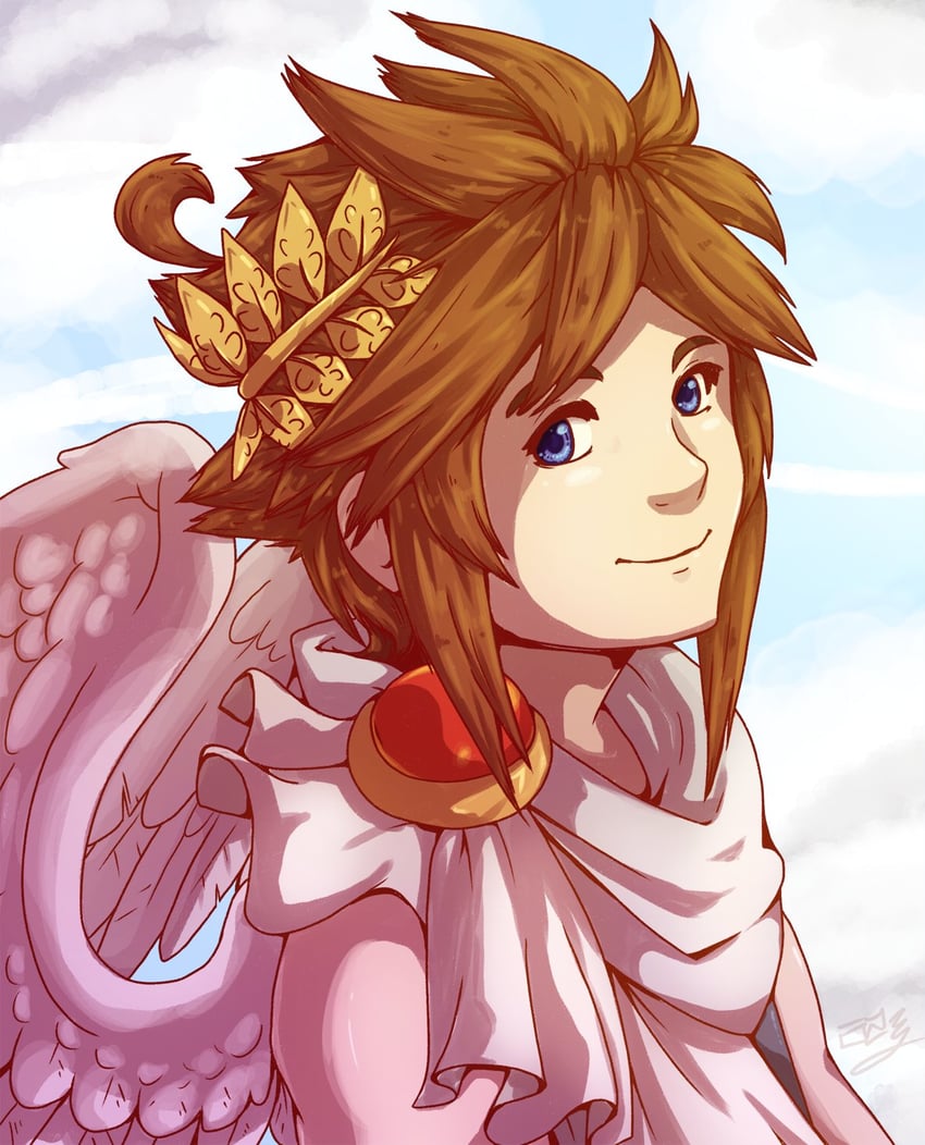 pit (kid icarus and 1 more) drawn by ladymaggie