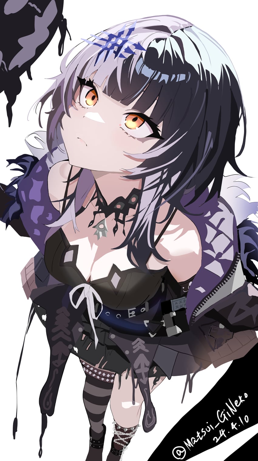 shiori novella and yorick (hololive and 1 more) drawn by theginneko