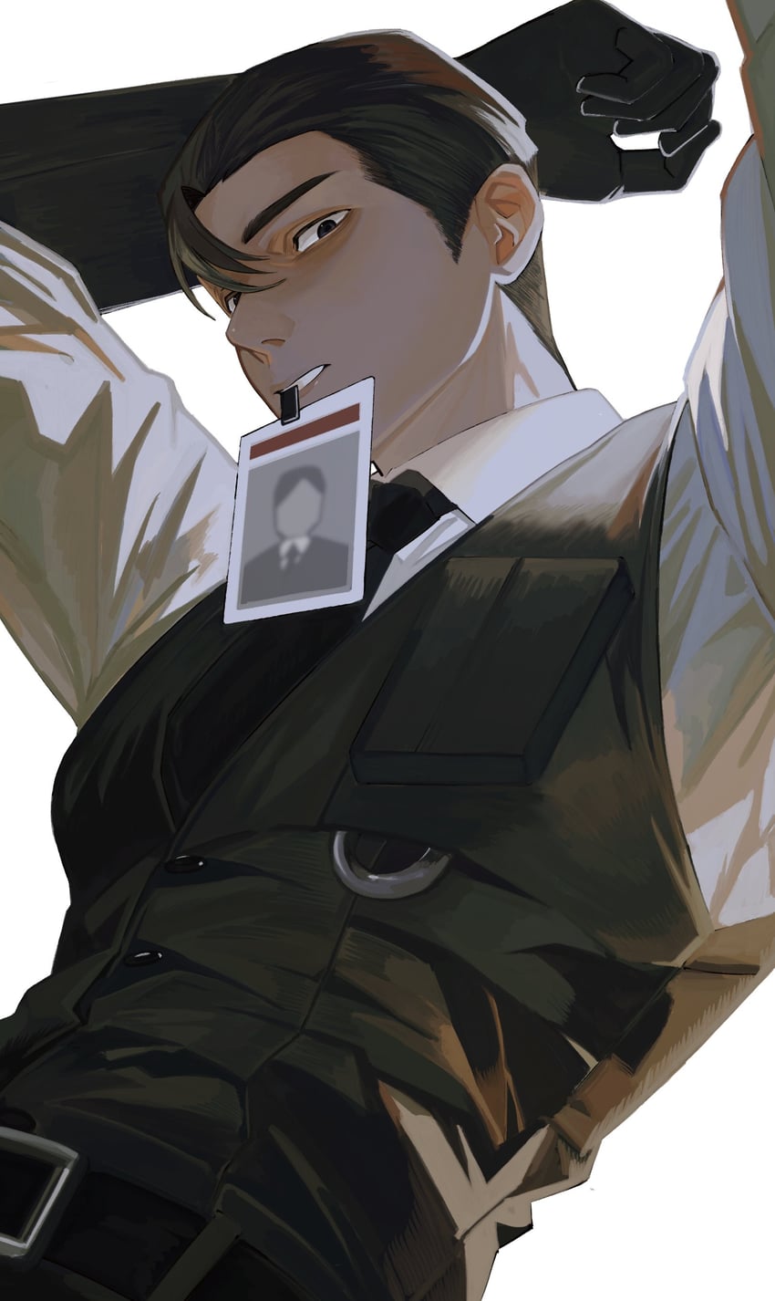 meursault (project moon and 1 more) drawn by hanke_(wvr_h)