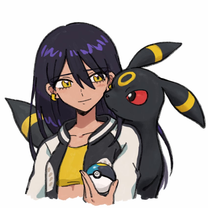 umbreon and nyaan (pokemon and 2 more) drawn by shenghuotui_xingxing