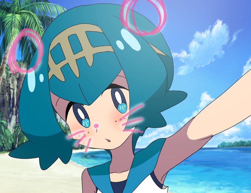 lana (pokemon and 1 more) drawn by mizu_majuu_(waterman10)