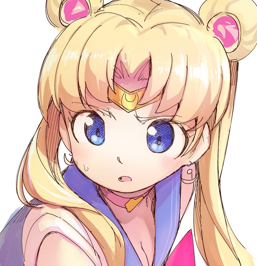 tsukino usagi and sailor moon (bishoujo senshi sailor moon and 1 more) drawn by magenta_(atyana)