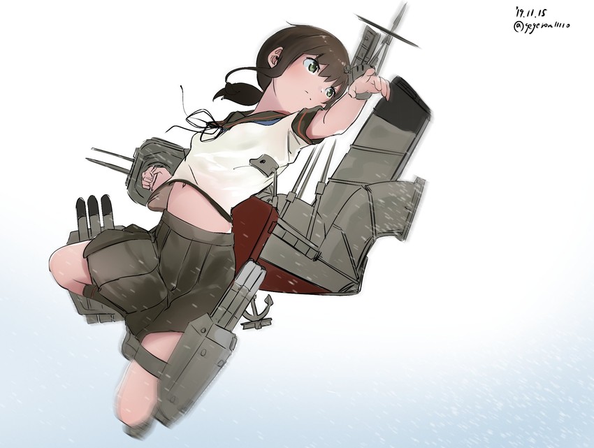 fubuki and fubuki kai ni (kantai collection) drawn by gegesan