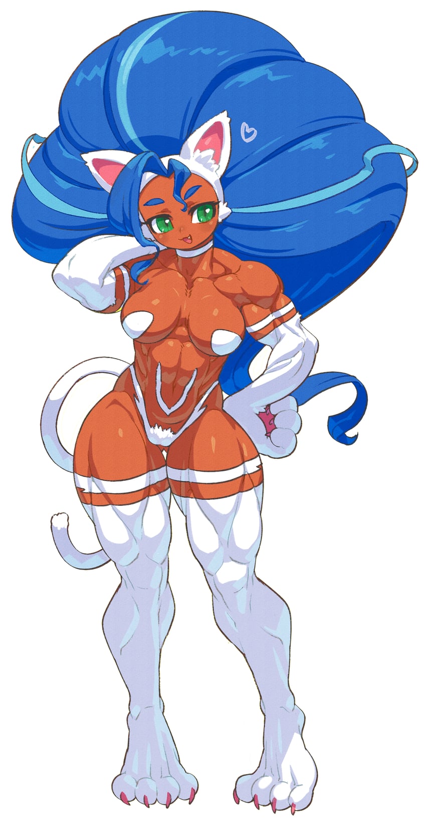 felicia (darkstalkers and 2 more) drawn by kuro_(kurojill)