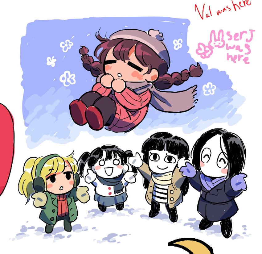 madotsuki, poniko, monoko, monoe, and sekomumasada sensei (yume nikki) drawn by neesaig