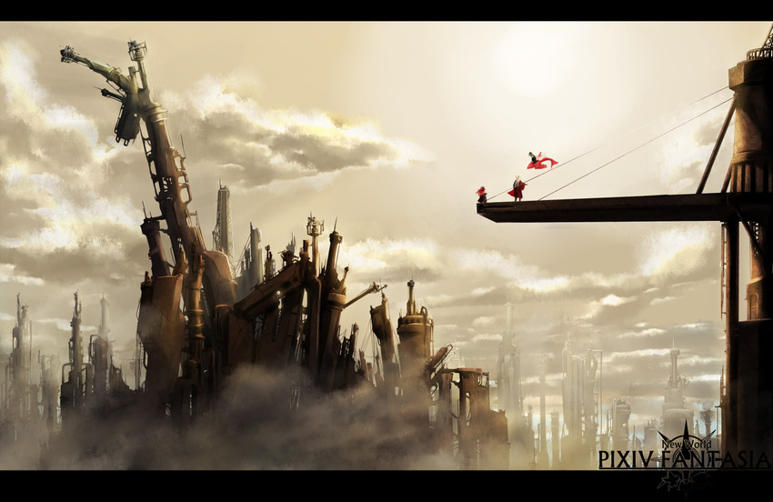 pixiv fantasia and 1 more drawn by kagrat