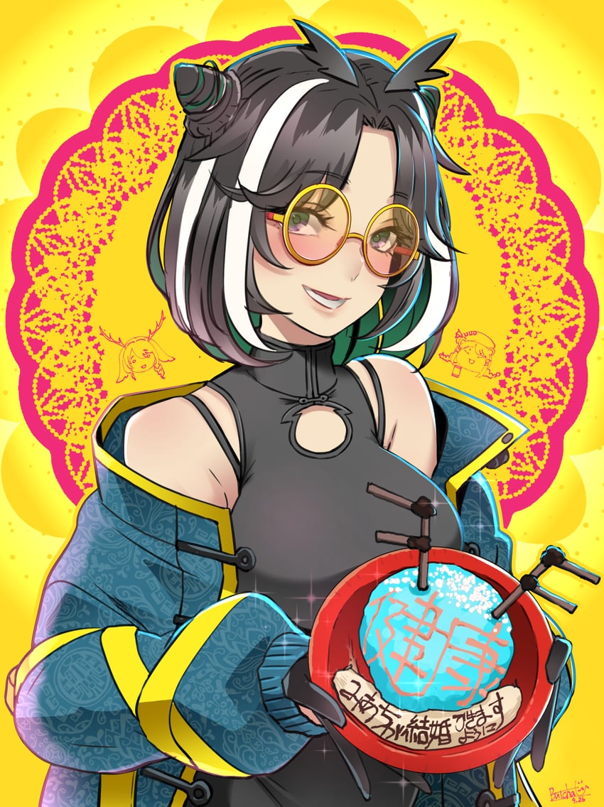 oura rukako (nanashi inc. and 1 more) drawn by butcha-u