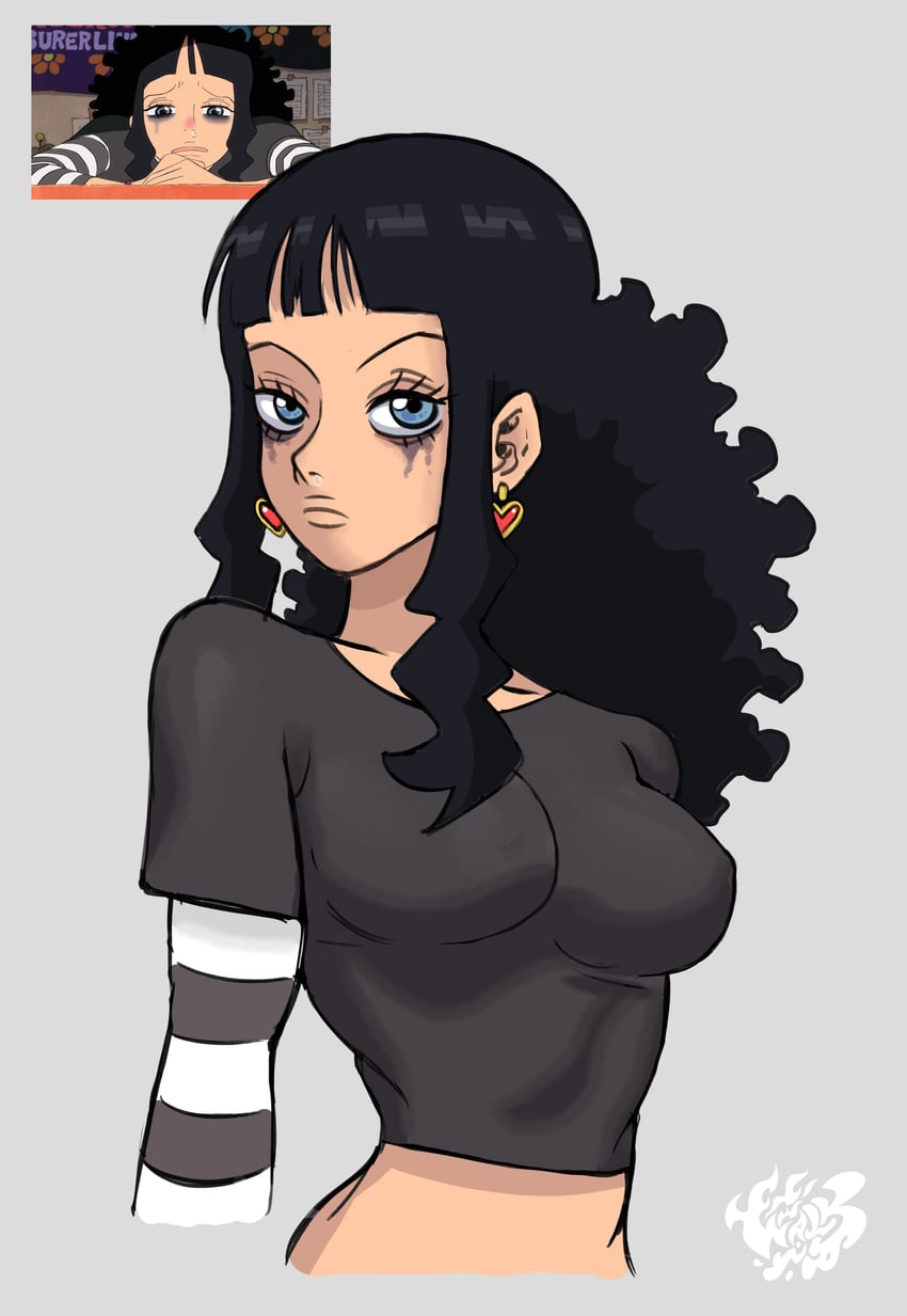 bookstore part-timer (one piece and 1 more) drawn by dwalkn