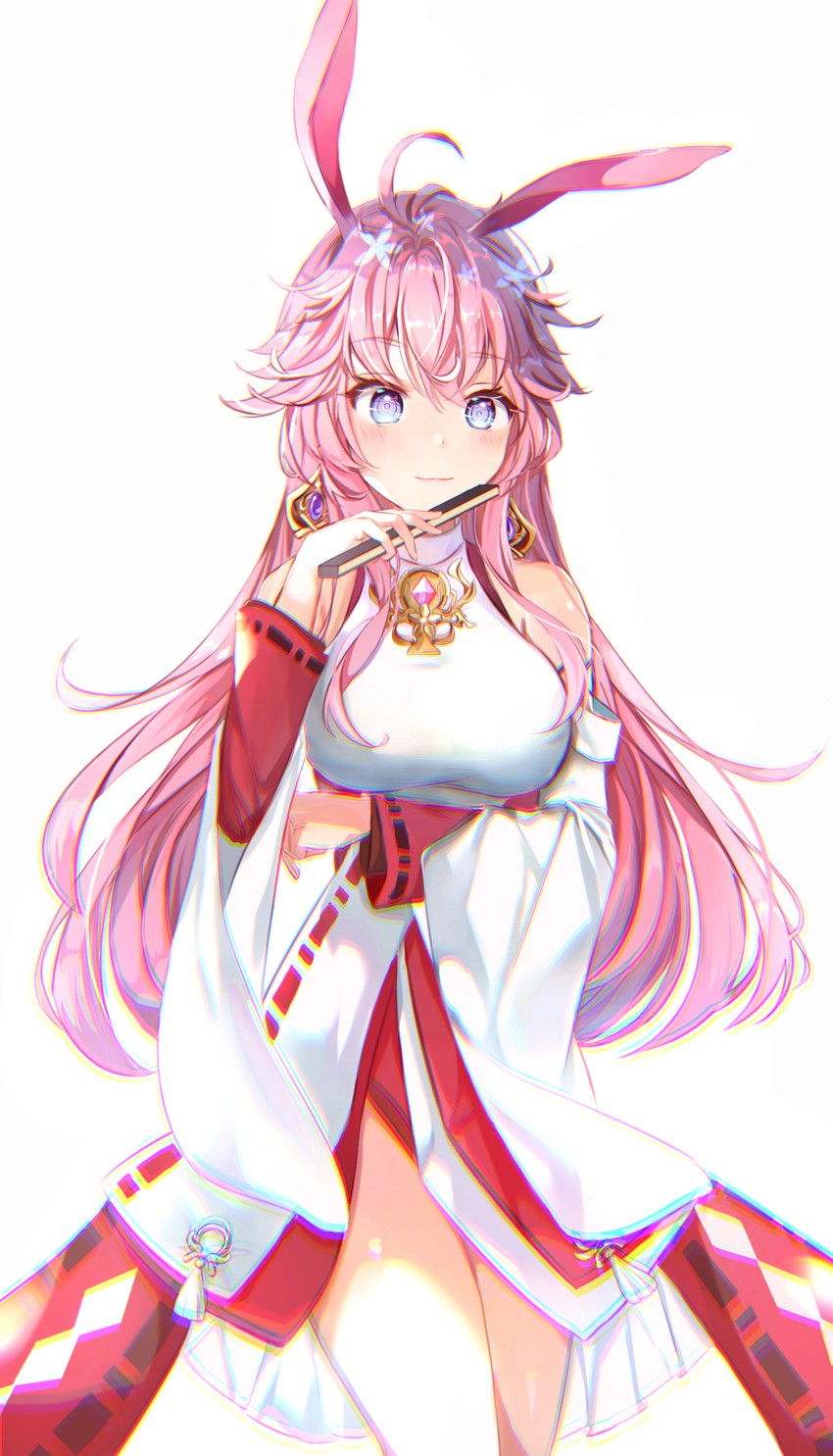 yae miko, yae sakura, and sakura ayane (genshin impact and 3 more) drawn by silver57130