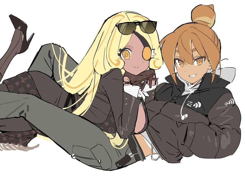 timekeeper cookie and croissant cookie (cookie run and 1 more) drawn by ohta_guk_hip
