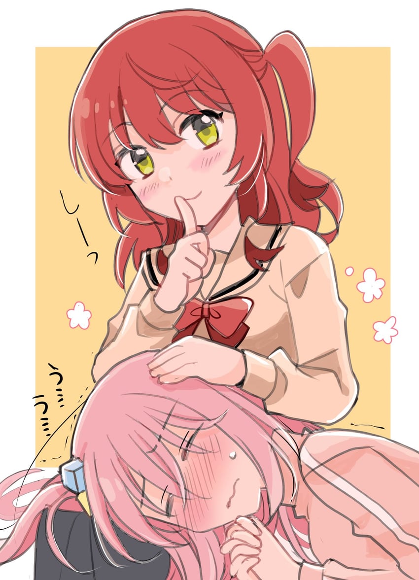 gotoh hitori and kita ikuyo (bocchi the rock!) drawn by sango_(sango3_3)