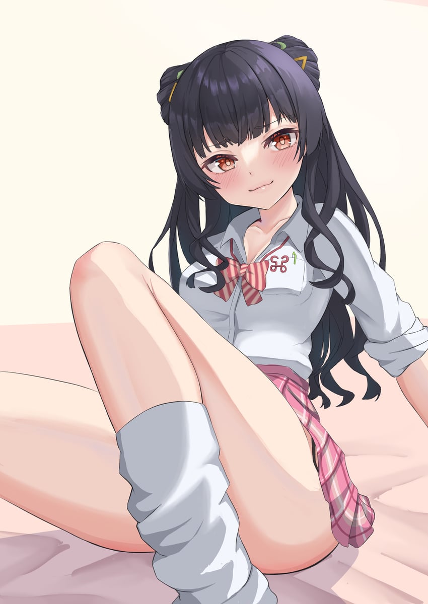 mayuzumi fuyuko (idolmaster and 1 more) drawn by 72_(mmmmkk)
