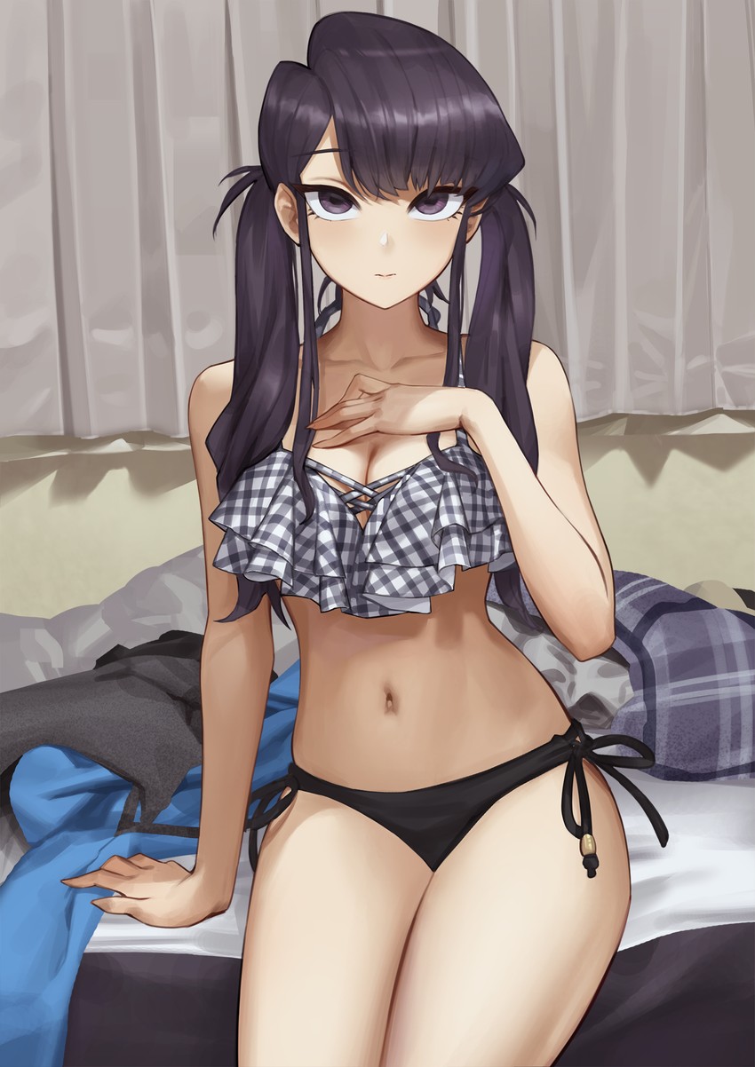 komi shouko (komi-san wa komyushou desu) drawn by c.x.c