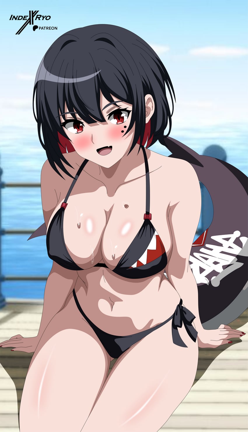 ellen joe (zenless zone zero) drawn by indexxryo