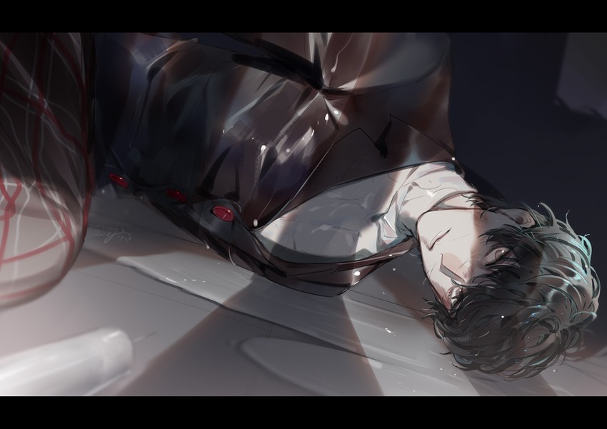 amamiya ren (persona and 1 more) drawn by ichi_yasushi