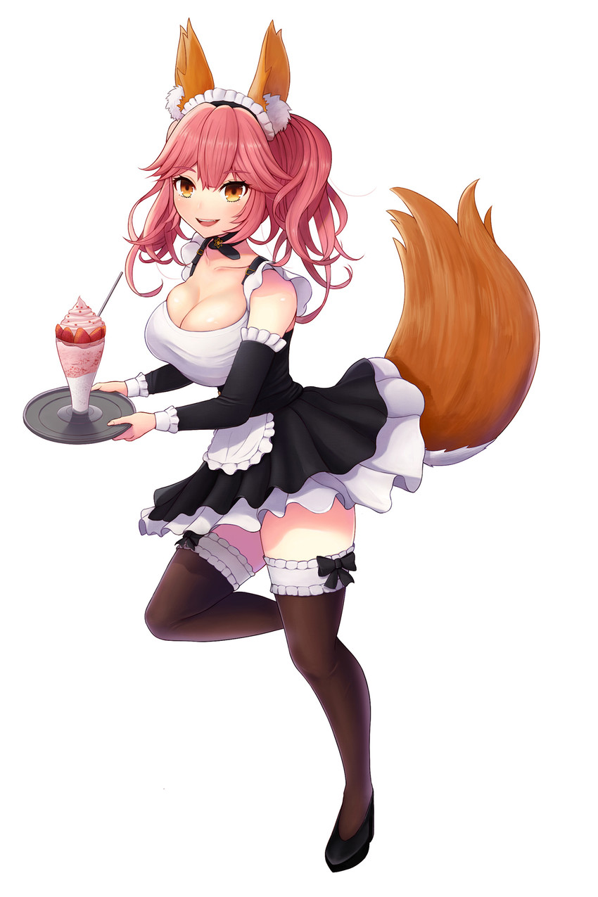 tamamo and tamamo no mae (fate and 2 more) drawn by kannko_bokujou