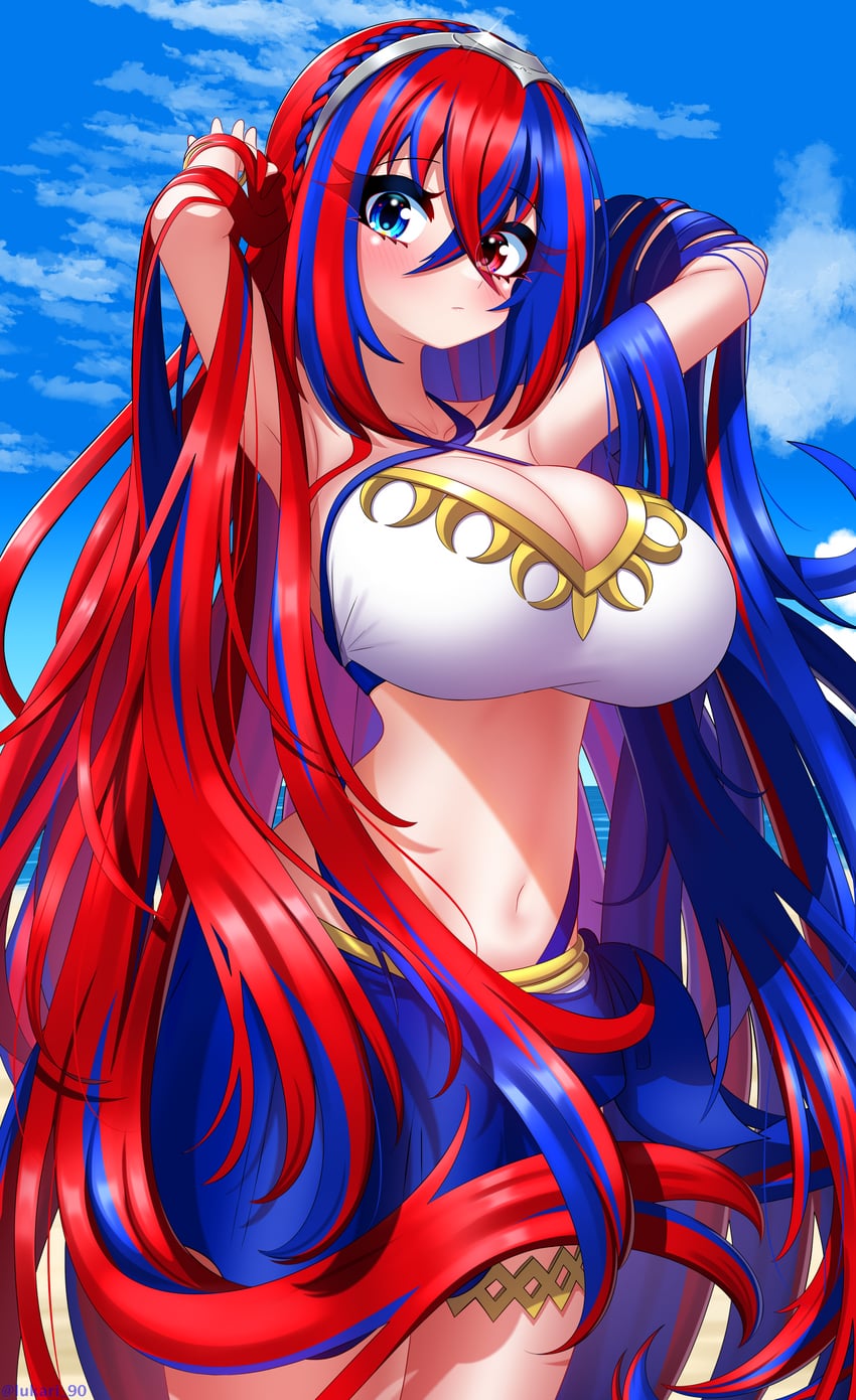 female alear (fire emblem and 1 more) drawn by lukari