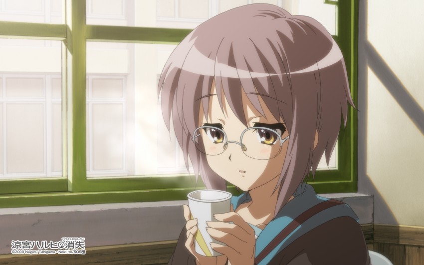 nagato yuki (suzumiya haruhi no yuuutsu and 2 more) drawn by oota_rika