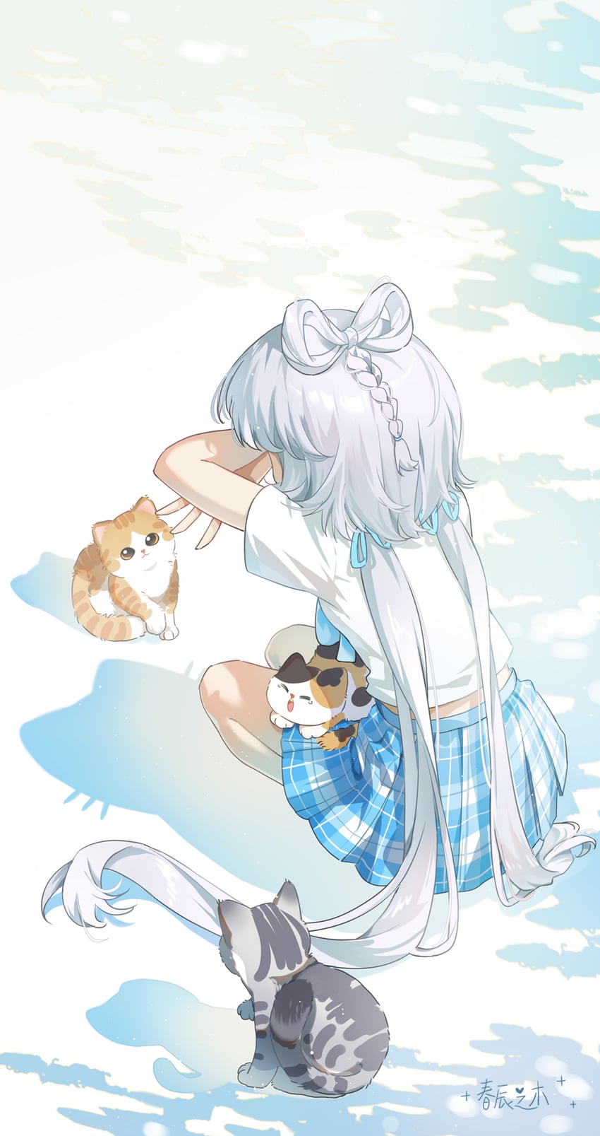 luo tianyi (vocaloid and 1 more) drawn by harutatsunoki