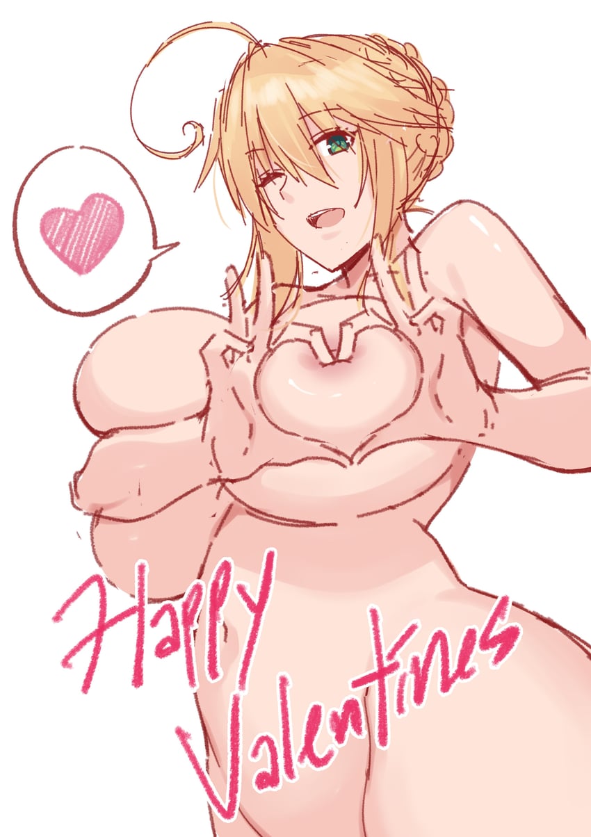 artoria pendragon (fate and 1 more) drawn by nekosama_shugyouchuu