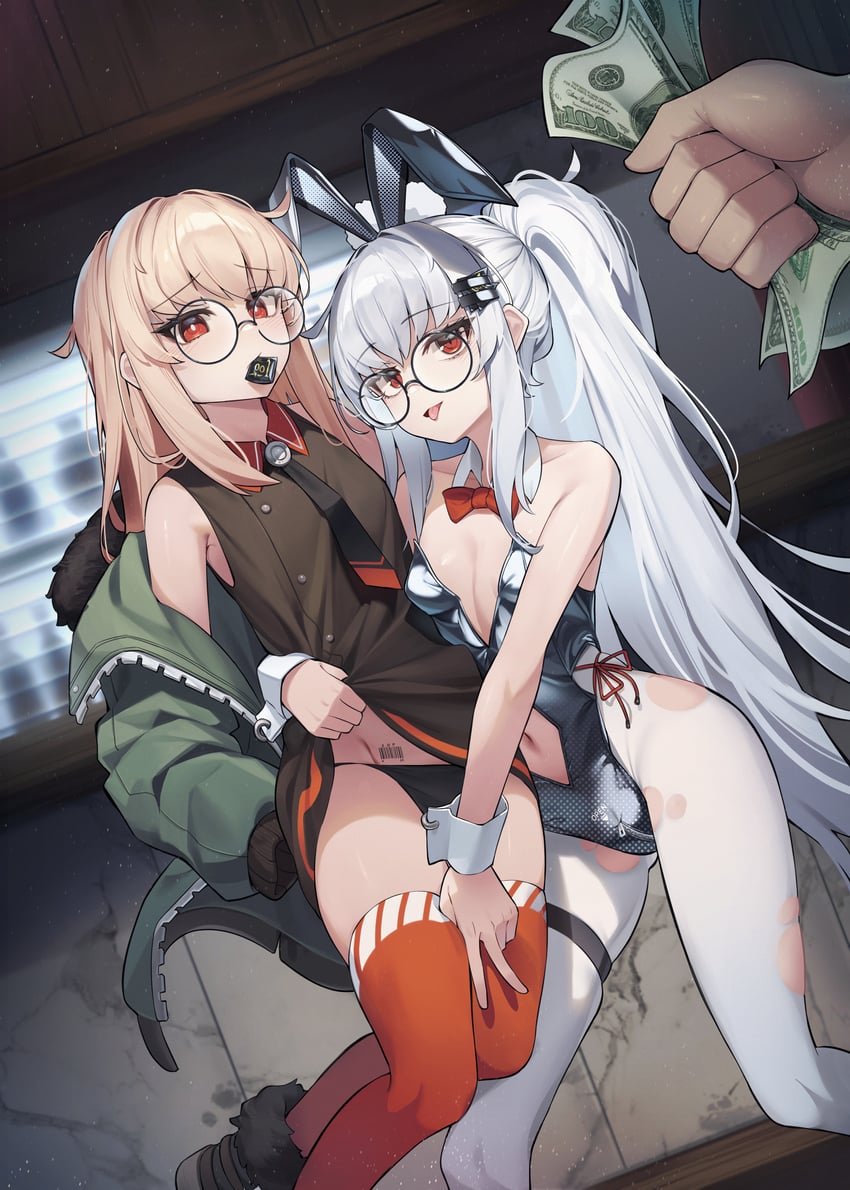 female commander and type 80 (girls' frontline) drawn by di_le_to