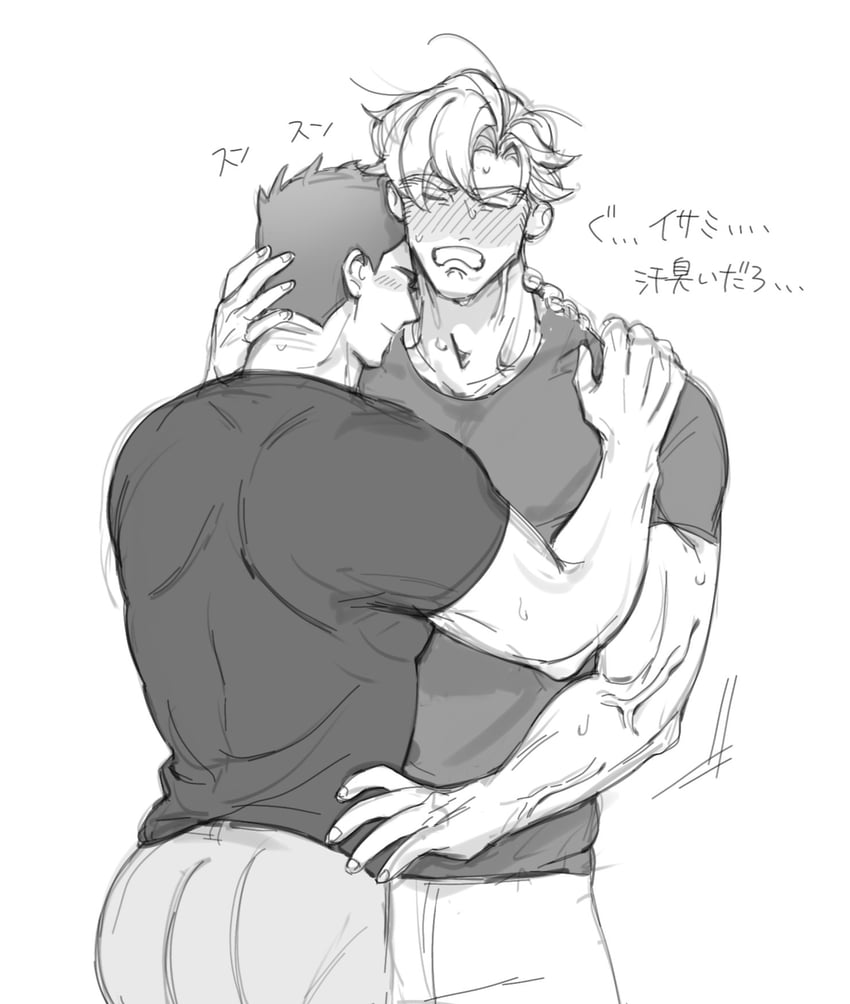 ao isami and lewis smith (yuuki bakuhatsu bang bravern) drawn by katori_senko_o