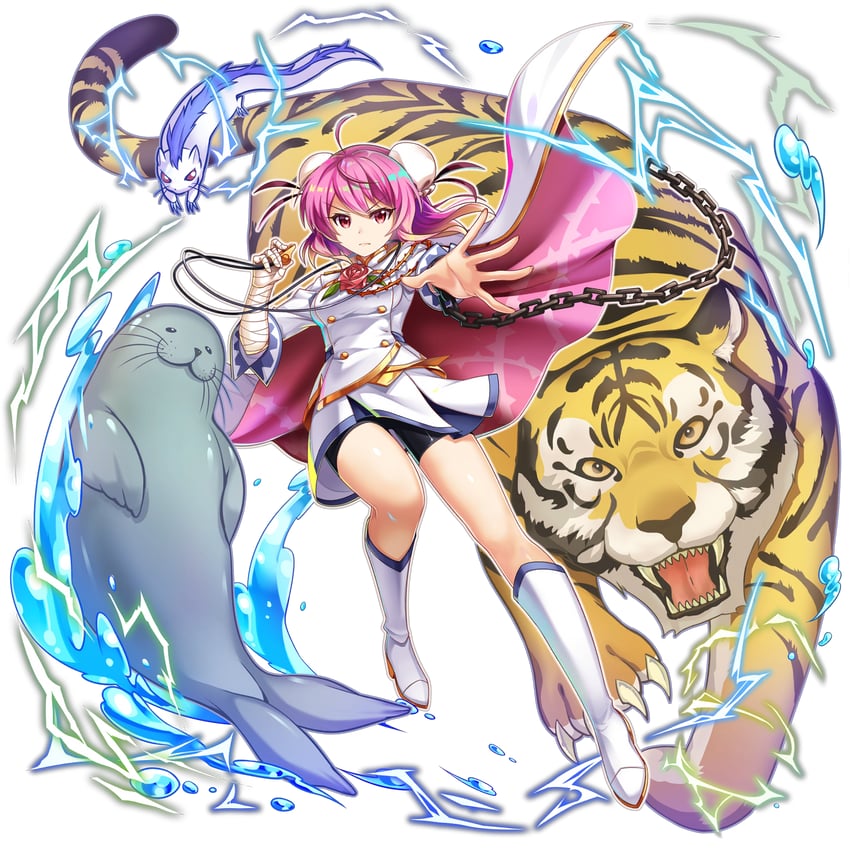 ibaraki kasen, manzairaku, houso, and mukou (touhou and 1 more) drawn by rotte_(1109)