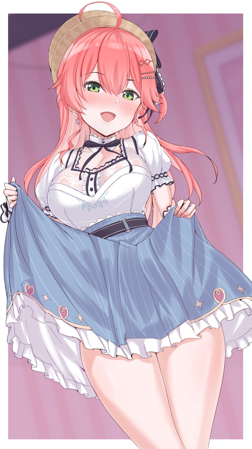 sakura miko (hololive) drawn by mp150_plus