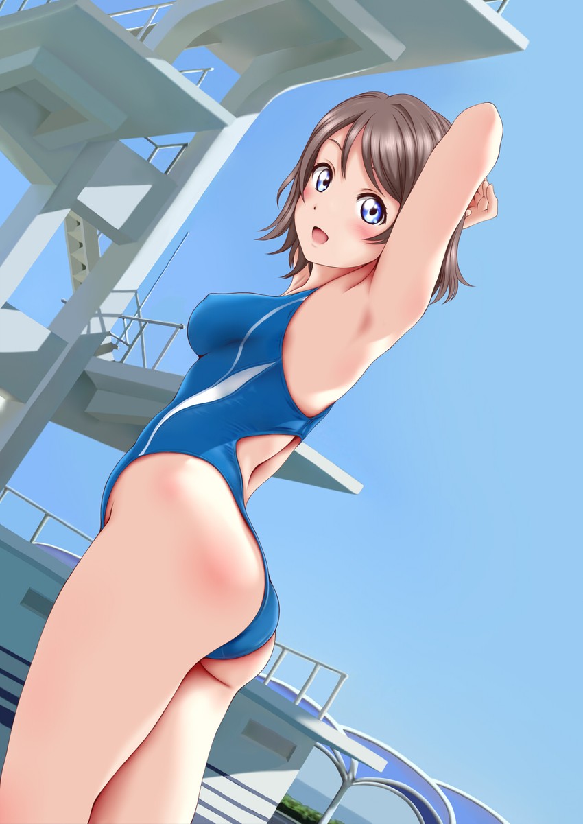 watanabe you (love live! and 1 more) drawn by keisuke_(0320030103200301)