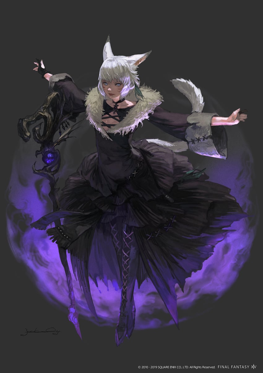 y'shtola rhul (final fantasy and 1 more) drawn by mogi_yuusuke