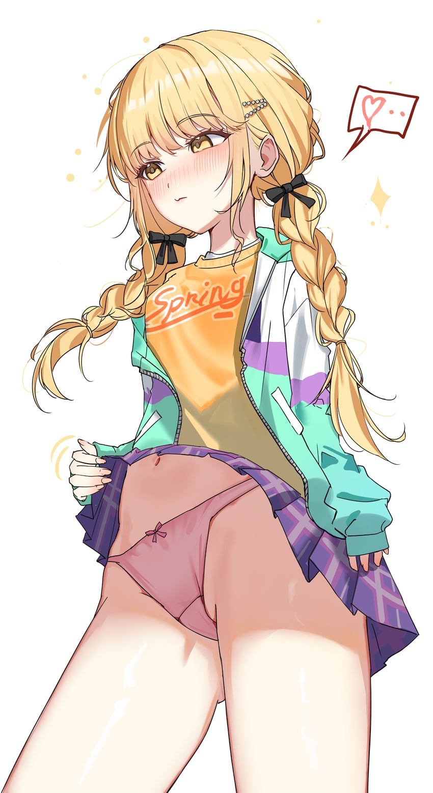 fujita kotone (idolmaster and 1 more) drawn by kamu_(stead06y)