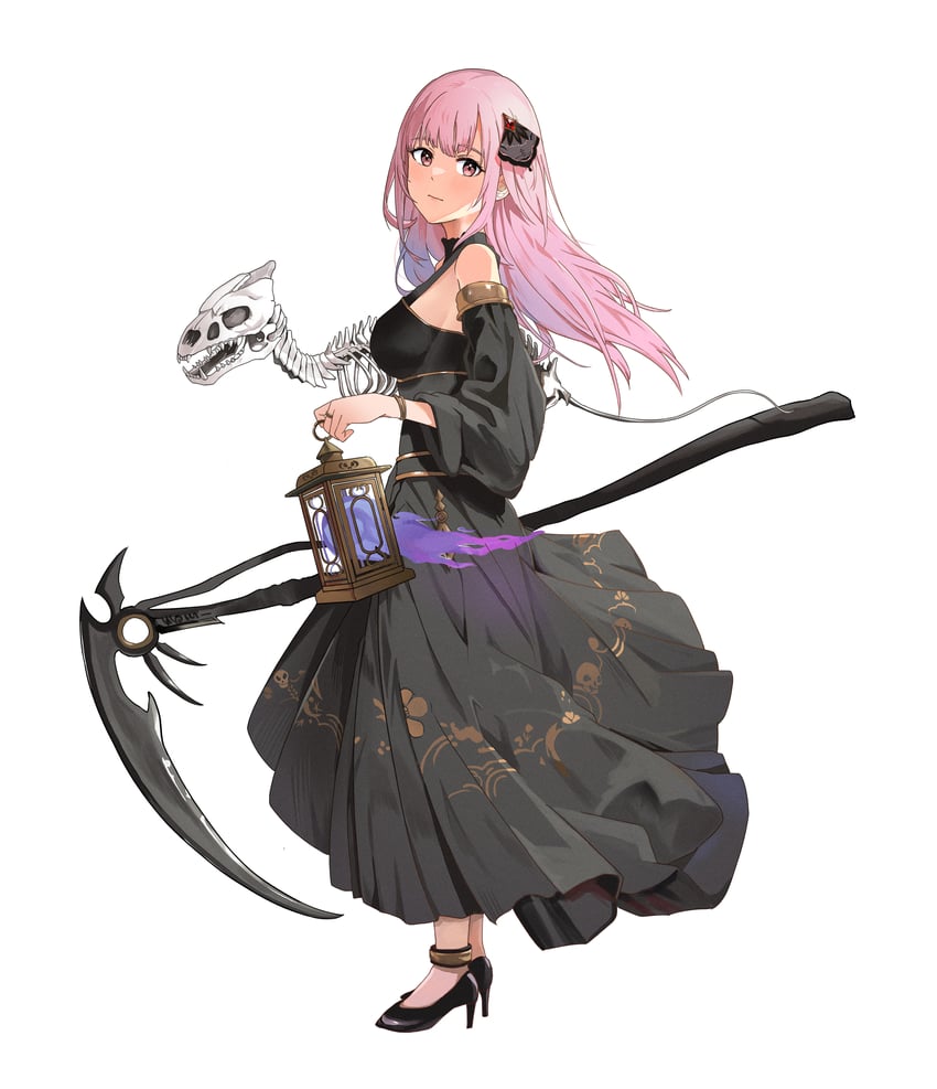 mori calliope (hololive and 1 more) drawn by oruka_oru