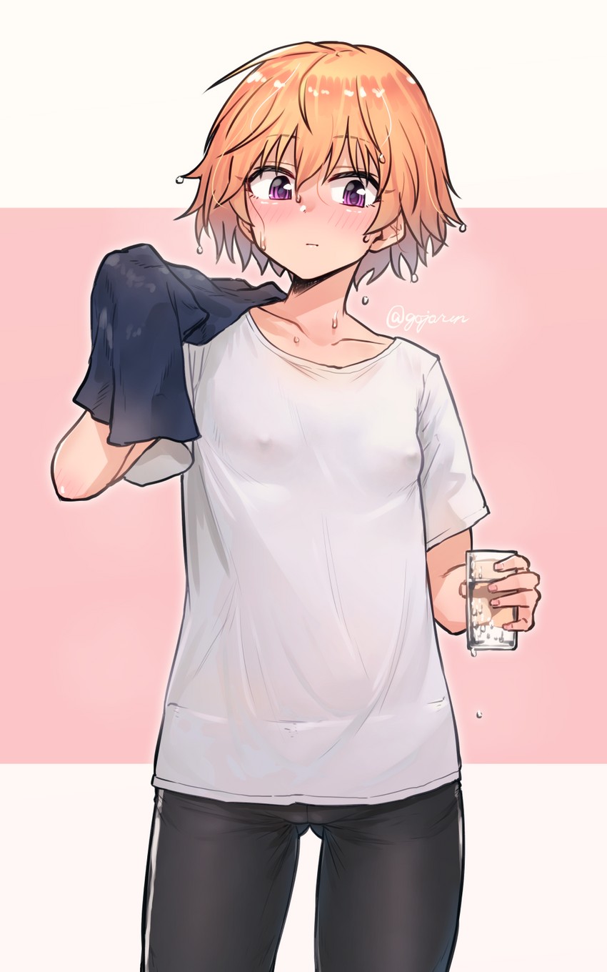 ninomiya asuka (idolmaster and 1 more) drawn by gojarun