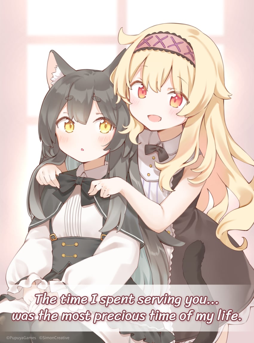 nobeta and phyllis (little witch nobeta) drawn by maigoyaki