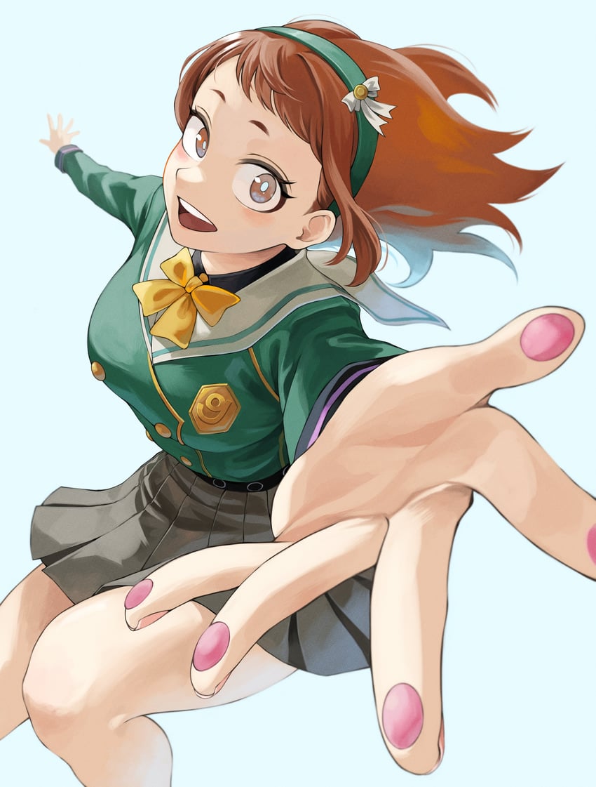 uraraka ochaco (boku no hero academia) drawn by fengling_(furin-jp)