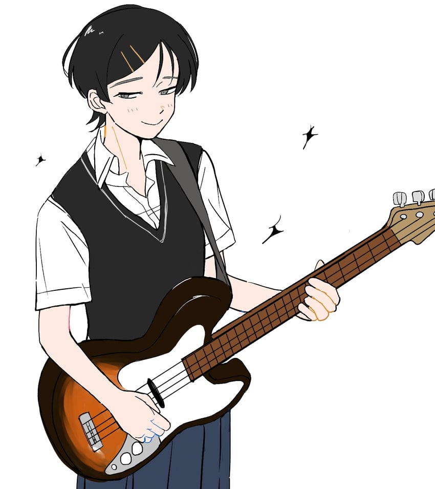 kouyama rin (futsuu no keion-bu) drawn by ph_oyu