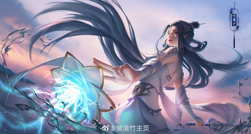 ling qingzhu (wu dong qian kun) drawn by xiao_jingzi_haohao_hua