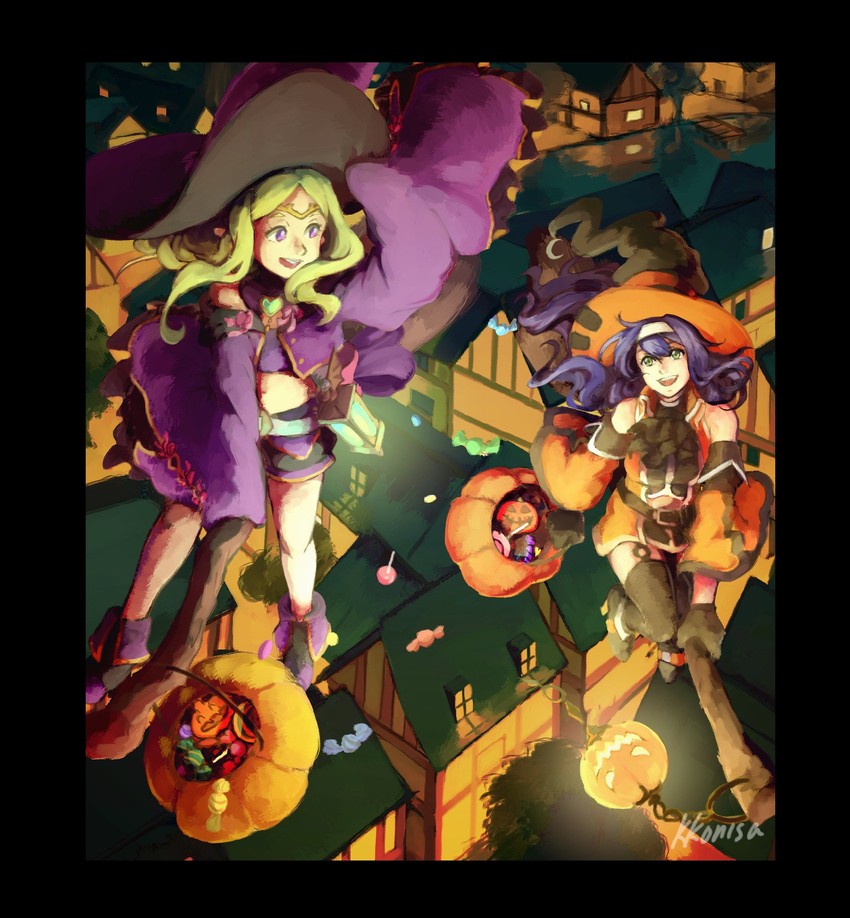 mia and nowi (fire emblem and 3 more) drawn by kkonisa