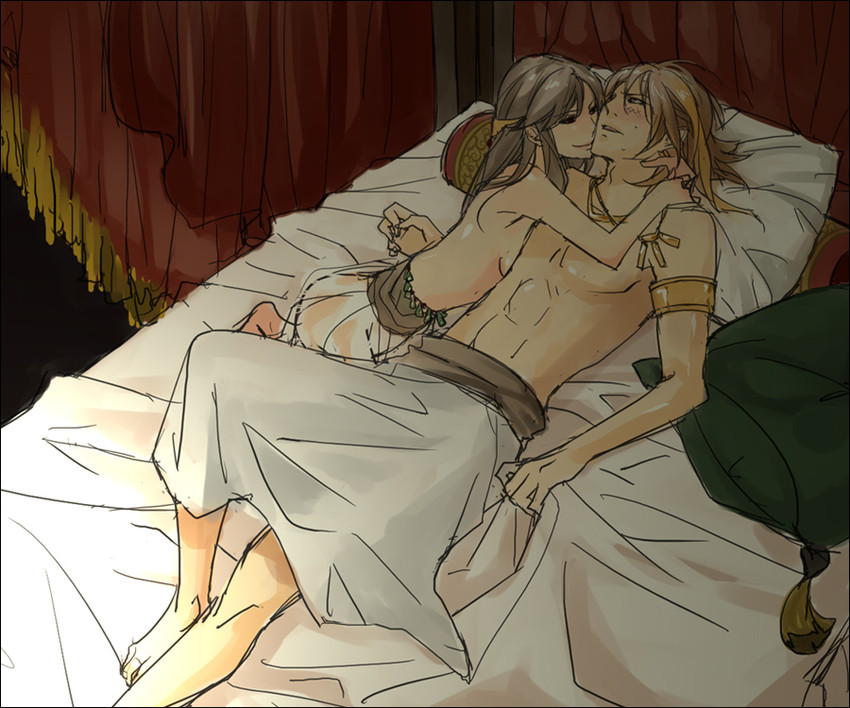 leontius and alexandra (sound horizon and 1 more) drawn by ario_(solopart)